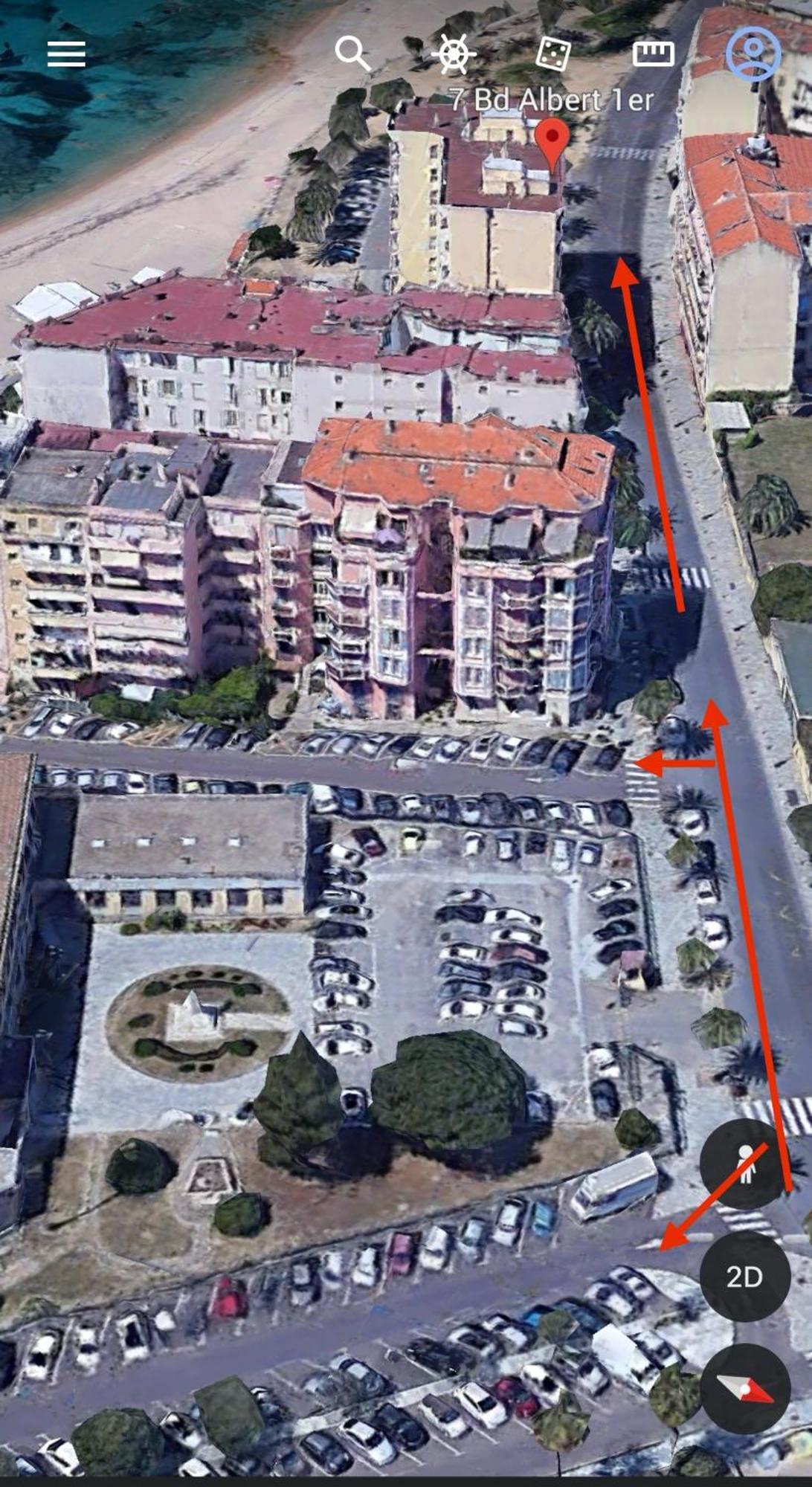 Magnifique F3 Les Pieds Dans L'Eau. Apartment Ajaccio  Bagian luar foto